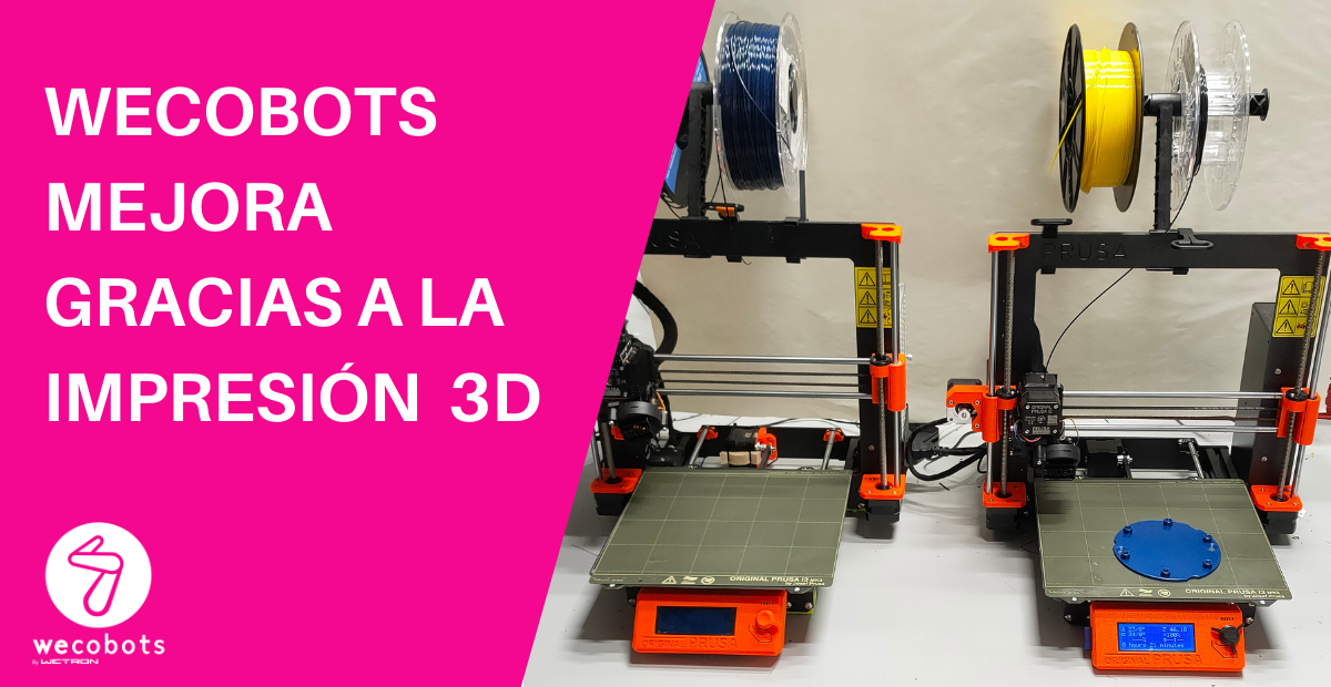 impresión 3D y robótica colaborativa
